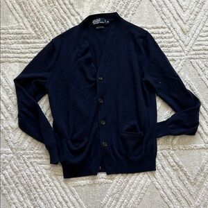 Polo Ralph Lauren Dark Blue woMen's cashmere Cardigan Sweater